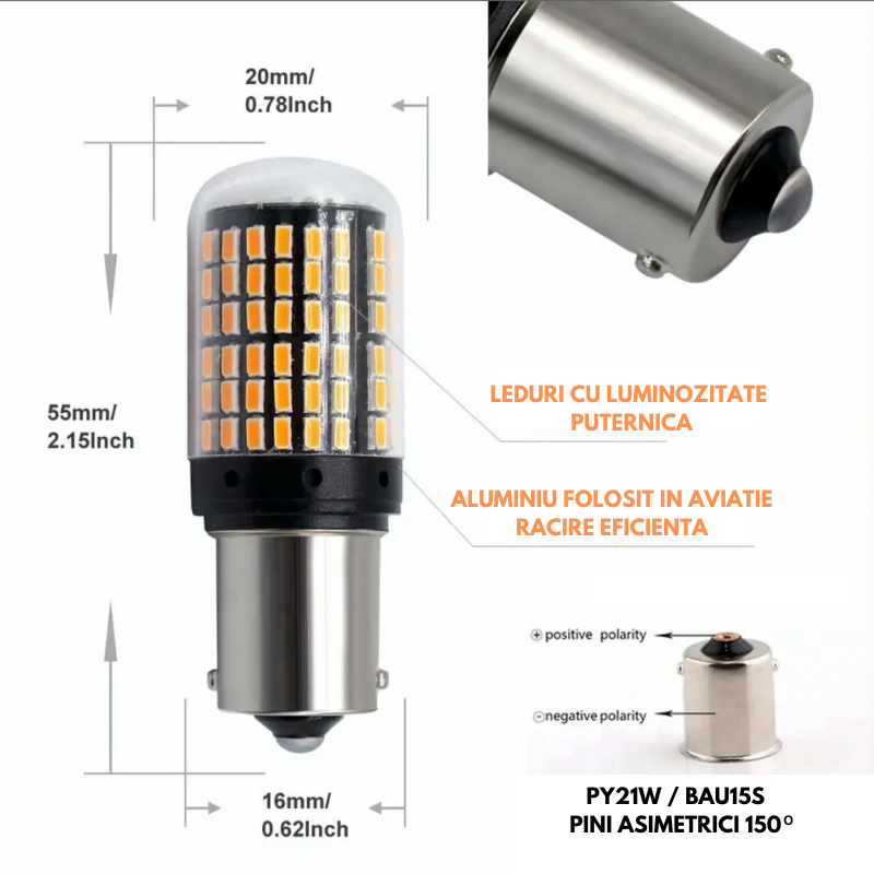 LEDURI SEMNALIZARE PY21W